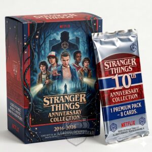 Stranger Things 10th Anniversary Trading Card Collection Box