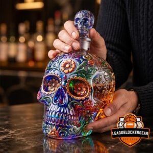 Day of the Dead Skull Whiskey Decanter 2026