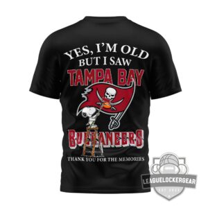 Tampa Bay Buccaneers Snoopy Thank You For The Memories T-Shirt