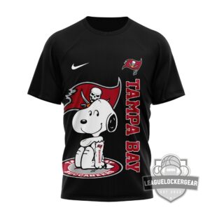 Tampa Bay Buccaneers Snoopy Thank You For The Memories T-Shirt