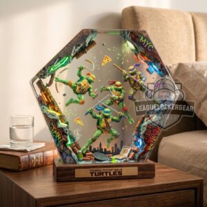 Teenage Mutant Ninja Turtles Action Scene Light-Up Diorama
