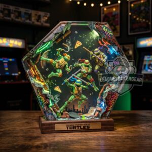 Teenage Mutant Ninja Turtles Action Scene Light-Up Diorama