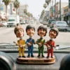 The Beatles Sgt. Pepper's Dashboard Bobblehead Set
