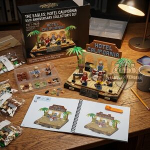 The Eagles Hotel California 55th Anniversary 1971-2026 Collector's Brick Set