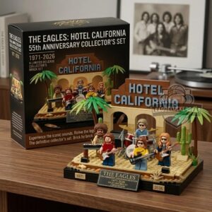 The Eagles Hotel California 55th Anniversary 1971-2026 Collector's Brick Set