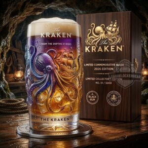 The Kraken 2026 Edition Collector's Glass