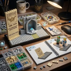 The Legend of Zelda 40th Anniversary Temple of Time Building Set