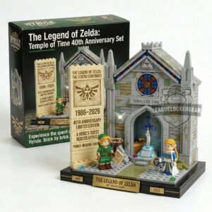 The Legend of Zelda 40th Anniversary Temple of Time Building Set
