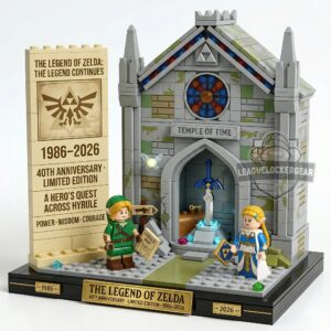 The Legend of Zelda 40th Anniversary Temple of Time Building Set