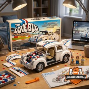 The Love Bug Herbie 58th Anniversary Collector's Edition Building Set
