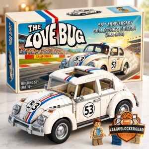 The Love Bug Herbie 58th Anniversary Collector's Edition Building Set