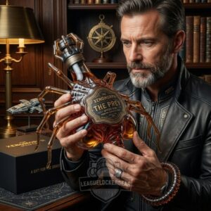 The Xenomorph The Prey Sculptural Design Spiced Rum Bottle