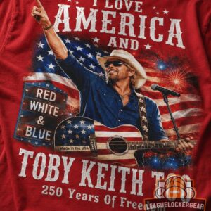 Toby Keith America 250 Years Of Freedom T-Shirt
