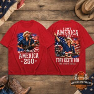 Toby Keith America 250 Years Of Freedom T-Shirt