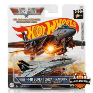 Top Gun 40th Anniversary F-14D Super Tomcat Wheels Diecast Plane