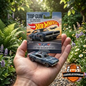 Top Gun 40th Anniversary Maverick's Custom Charger Hot Wheels Diecast Car