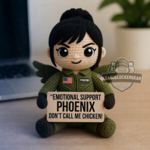 Top Gun 40th Anniversary Emotional Support Characters Crochet Dolls
