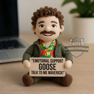 Top Gun 40th Anniversary Emotional Support Characters Crochet Dolls