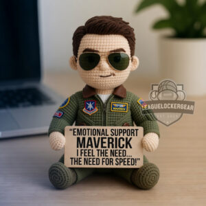 Top Gun 40th Anniversary Emotional Support Characters Crochet Dolls