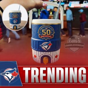 Toronto Blue Jays 50th Anniversary Cooler Cup