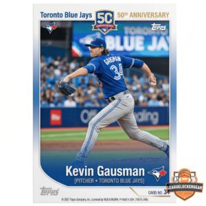 Toronto Blue Jays 50th Anniversary Edition Trading Card Box