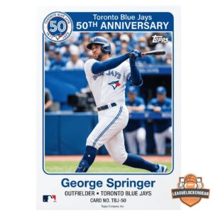Toronto Blue Jays 50th Anniversary Edition Trading Card Box
