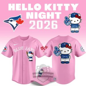Toronto Blue Jays Hello Kitty Night 2026 Baseball Jersey