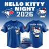 Toronto Blue Jays Hello Kitty Night 2026 Baseball Jersey