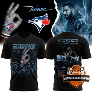 Toronto Blue Jays x Drake Special The Iceman Tour 2026 T-Shirt