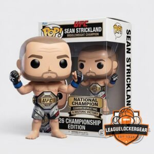UFC Sean Strickland Middleweight Champion 26 Championship Edition Funko Pop Figure