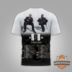 Usher Chris Brown Raymond & Brown R&B Tour 2026 T-Shirt