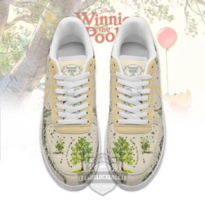 Winnie the Pooh Some Paths Are Destined To Cross Nike Air Force 1 Sneakers