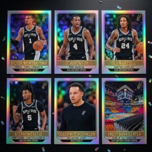 San Antonio Spurs NBA Champions 2026 Trading Cards 2