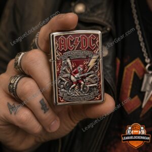 AC/DC 53rd Anniversary Hells Bells Back In Black Lighter