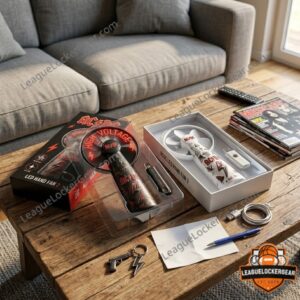AC/DC High Voltage Est 1973 Led Handheld Fan