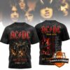 AC/DC Tour 2026 PWR/UP 3D T-Shirt