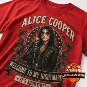 Alice Cooper Welcome To My Nightmare 3D T-Shirt