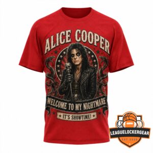 Alice Cooper Welcome To My Nightmare 3D T-Shirt
