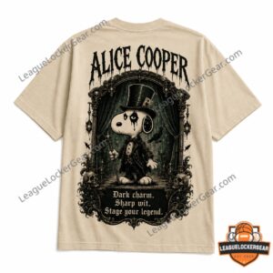 Alice Cooper Snoopy Welcome to My Nightmare T-Shirt
