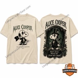 Alice Cooper Snoopy Welcome to My Nightmare T-Shirt