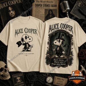 Alice Cooper Snoopy Welcome to My Nightmare T-Shirt