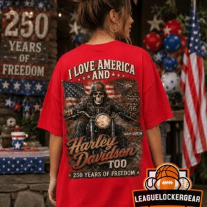 America Harley-Davidson 250 Years of Freedom T-Shirt