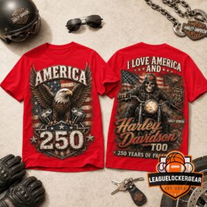 America Harley-Davidson 250 Years of Freedom T-Shirt