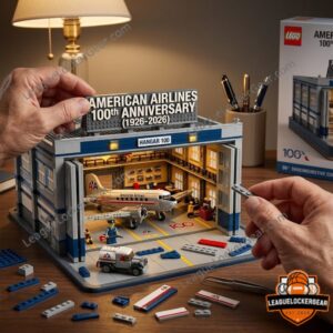 American Airlines 100th Anniversary Hangar 100 Building Set