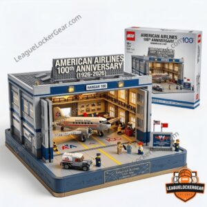 American Airlines 100th Anniversary Hangar 100 Building Set