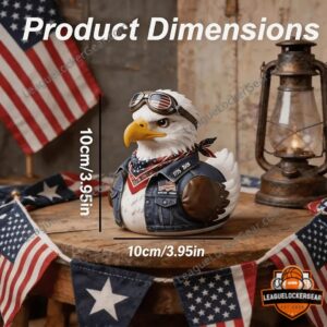 American Patriot 250th Anniversary 1776 2026 Rubber Duck