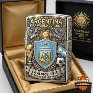 Argentina FIFA World Cup 2026 Zippo Lighter