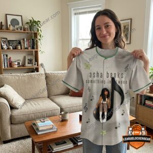 Asha Banks something inbetween Baseball Jersey