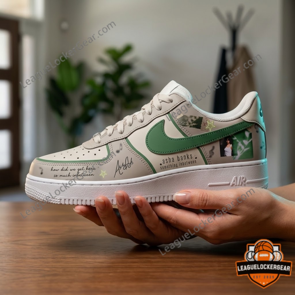 Asha Banks Something Inbetween Custom Air Force 1 Shoes