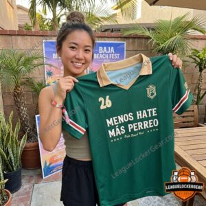 Baja Beach Fest 2026 Menos Hate Mas Perreo Soccer Jersey